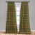 Lunarable Plaid Window Curtains, Tartan Pattern in Autumn Tones Old Fashioned Design Country Illustration, Lightweight Decorative Panels Set of 2 with Rod Pocket, 56 inch x 84 inch, Olive Green