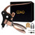 Wine Opener Corkscrew Set - Wine Bottle Opener With Wine Stopper Foil Cutter Additional Screwpull - Professional Grade Will Not Break