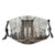 View of Historical Famous Brooklyn Bridge and Cable Pattern Mouth Face Mask Anti Breathable Filter Absorb Sweat Washable Reusable Masks for Anyone