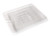 Crestware Polycarbonate Pan Pan Cover Half, Slotted