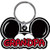 Disney Family Grandpa Mickey Mouse Ears Lasercut Laser Keychain Keyring