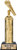 Crown Awards Microphone Trophies, Gold Stars Microphone Trophy with Custom Engraving Prime