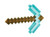 Disguise Minecraft Pickaxe Costume Accessory, One Size