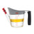 OXO Good Grips 2-Cup Fat Separator,Clear/White/Black,1 EA