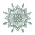 Sizzix 663115 Thinlits Dies Flurry #4 by Tim Holtz, Multicolor