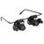 Eye Glasses Magnifier, LED Magnifier Double Eye Glasses 20x Magnifying Magnifier Jeweler Tool Watch Repair Lens Loupe