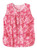 AmeriMark Patterned Womens Snap Front Cobbler Apron Vest with Two Patch Pockets Raspberry 3X