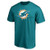 NFL Youth 8-20 Team Color Performance Polyester Primary Logo T-Shirt (Miami Dolphins Aqua, 14-16)