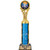 Halloween Trophies, 11 inch Blue Stars Halloween Skeleton Trophy Award, Free Engraving Prime