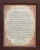 Framed Desiderata Poem by Max Ehrmann 10x12 Antique Parchment Design
