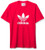 adidas Originals mens Trefoil Tee Scarlet Large