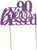 All About Details Purple 90-Years-Blessed Cake Topper