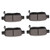 Ceramic Discs Brake Pads,SCITOO Rear Brake Pads fit for 2009 2010 2011 2012 2013 2014 Acura TL,2006-2014 Honda Ridgeline Ceramic Discs Brake Pads,SCITOO Rear Brake Pads fit for 2009 2010 2011 2012 2013 2014 Acura TL,2006-2014 Honda Ridgeline
