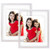 DLQuarts Floating Picture Frames, Floating Display for Fotos 2x3, 3.5x5, 5x7, 8x10 or Full Display Without Floating for 11x14 Fotos, 2 Pack, Vintage White