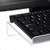 ksowam Computer Keyboard Stand Riser Clear Acrylic Keyboard Holder Tilted PC Keyboard for Ergonomic Easy Typing, Keyboard Stand for Office Desk, Home, School