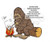 A Woodworking Pattern to make your own Bigfoot Sasquatch Camping Includes FREE TRACING PAPER