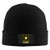 SYAyeah US Army Badge Soft Cable Knitted Beanie Hat Winter Thick Skull Caps Black