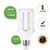 20W LED Corn Light Bulb, Street and Area Light, E26 Medium Screw Base, 200 Watt Equivalent, 2200 lumen 360° Beam Angle, 4000K Natural White