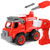 lEIsr00y Kids Assembly Remote Control Fire Truck Take Apart Toys with Electric Drill - Spray Hose Fire Truck lEIsr00y Kids Assembly Remote Control Fire Truck Take Apart Toys with Electric Drill - Spray Hose Fire Truck