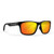 Epoch Delta Golf Sport Sunglasses Black Frame Yellow Mirror Polarized Lenses