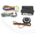 Qiilu 24V Universal Engine Stop Start Switch Kit, Engine Start Stop Button Keyless Push Switch Remote Starter