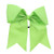 Lime Jumbo Bow Pony with Tails