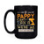 If Pappy Cant Fix It Were All Screwed Black Coffee Mug