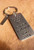 Hand Stamped Personalized Custom Teacher Keychain