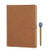 Clobeau Lockable Diary,Lockable Journal Notebook Diary Travel Book A5 Notebook with Lock Memo Secret Diary Writing Journal Sketchbook Notepad Daybook Memorybook Journal Password Notebook (Brown(B5))