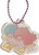 Sanrio Little Twin Stars Key Chains Key Ring Holder Ball chain with Plate