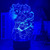 Anime lamp Gon and Killua Figure 3D Night Light Anime Hunter X Hunter Light for Kid Bedroom Decor Lighting Child Gift HxH-16 Color with Remote