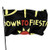 Weather Resistant DTF Down to Fiesta Garden Flag, Yard Flag - 3 X 5 ft