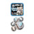 Fabricas Selectas White Tiger Marble Set