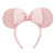 Disney Parks Millennial Pink Minnie Mouse Ear Sequined Headband