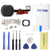 OKBICHI Home Button for iPhone 6s/6s Plus(Black) Main Key Flex Cable Assembly Replacement - Repair Tools with Screen Protector