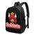 GANHSFYSYA Bowsette Unisex Student Adult Classic USB Backpack 17 in Laptop Bags Bookbag for Office Travel
