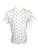 Polo Ralph Lauren Mens Classic Fit Short Sleeves Polo Shirt (Large, White with Print)