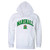 W Republic Apparel Marshall University Thundering Herd Campus Hoodie Sweatshirt White Large