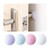 Chiloskit 12pcs Self Adhesive Rubber Silencer Door Buffer Crash Pad Wall Protectors Door Handle Bumpers Guard Stoppers
