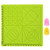 3D Printing Silicone Mat,3D Printing Template Pad Copy Board plus 2Pcs Finger Cover Drawing Tools Green Type C,for Excellent 3D Printing Tool for 3D Pen, Includes Multi-Shaped Drawing Diagrams