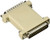 C2G 02471 DB25 M/M Serial RS232 Null Modem Adapter, Beige