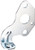 Hitachi 6684629 Throttle Wire Plate