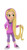 Funko Rock Candy: Comfy Princesses - Rapunzel Toy, Multicolor