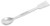 Scoop with Spatula, 7.9 inch - Stainless Steel, Polished - One Flat End, One Spoon End - Eisco Labs