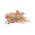 Cngstar Bamboo Cocktail Skewers Fancy Appetizer Toothpicks Decorative Party Appetizers Drink Fruit Sandwich Picks
