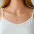 Jovono Fashion Star Pendant Necklaces Dainty Necklace Chain Jewelry for Women and Girls (Silver)