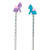 Raymond Geddes Flying Unicorn Eraser Toppers (Pack of 24)