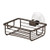 InterDesign Classico Suction Bathroom Shower Caddy Shelves for Shampoo, Conditioner, Soap.