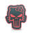 Morton Home Tactical Katie punishes The Skull 3D PVC Morale Patch (red)