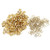 100 Sets Metal Eyelets Grommet Kit,5mm Hole Grommets Eyelets for Canvas Clothes and Leather DIY Craft,2 Colors(Gold)